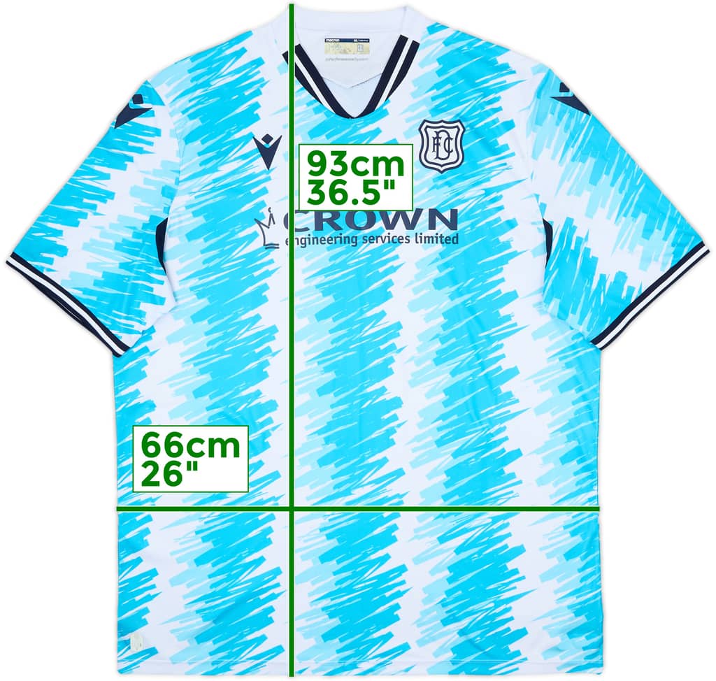 2022-23 Dundee FC Away Shirt - 8/10 - (5XL)