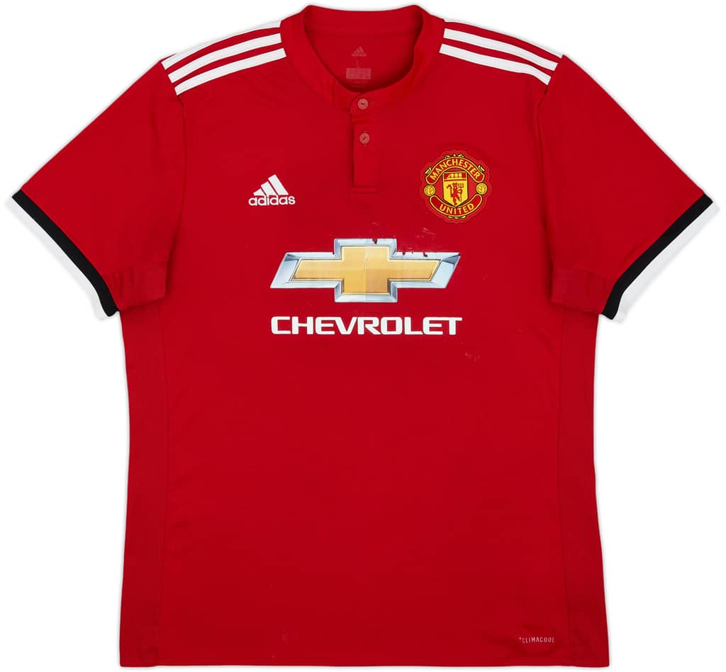 2017-18 Manchester United Home Shirt - 5/10 - (L)