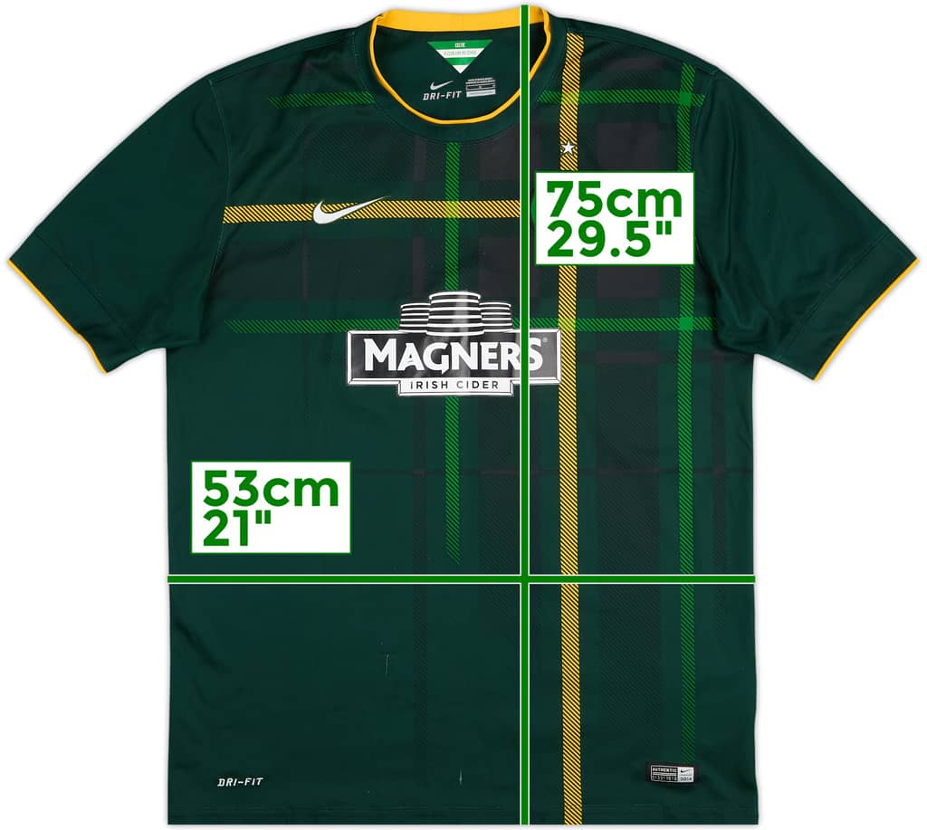 2014-15 Celtic Away Shirt - 8/10 - (L)