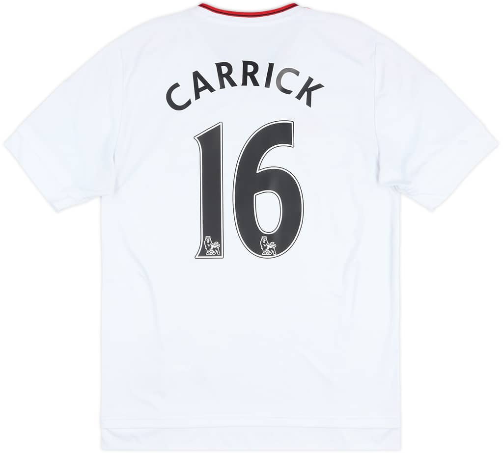 2015-16 Manchester United Away Shirt Carrick #16 - 8/10 - (S)