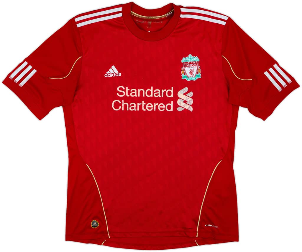 2010-12 Liverpool Home Shirt - 4/10 - (L)