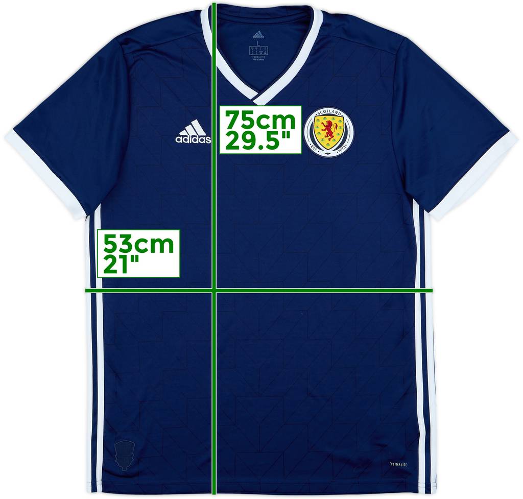 2018-19 Scotland Home Shirt - 9/10 - (L)