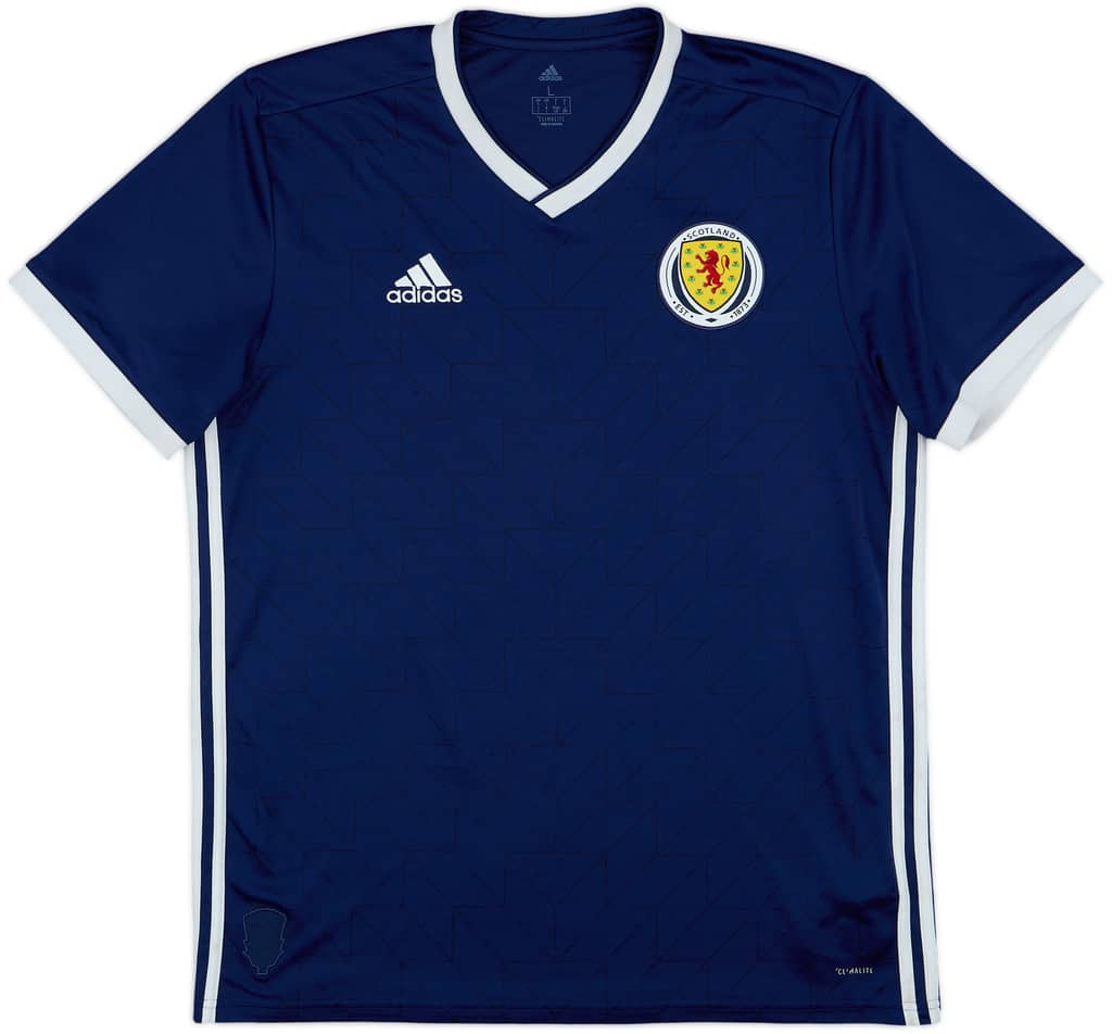 2018-19 Scotland Home Shirt - 7/10 - (L)
