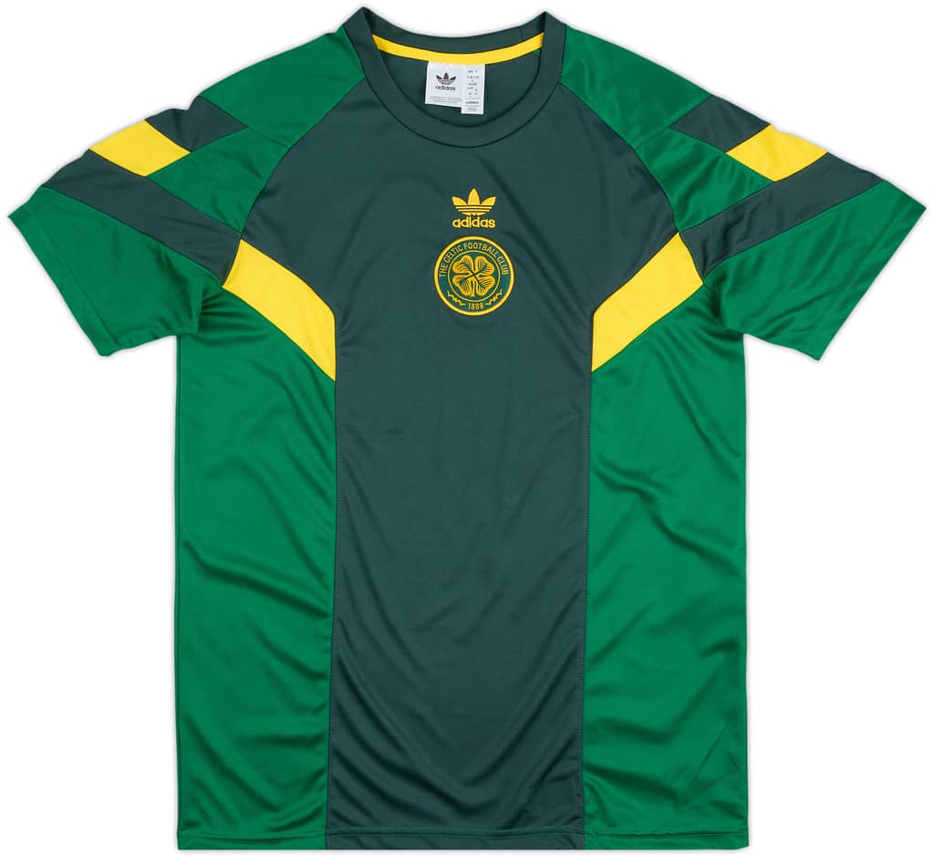 2025-26 Celtic adidas Originals Retro Training Shirt - 10/10 - (L)