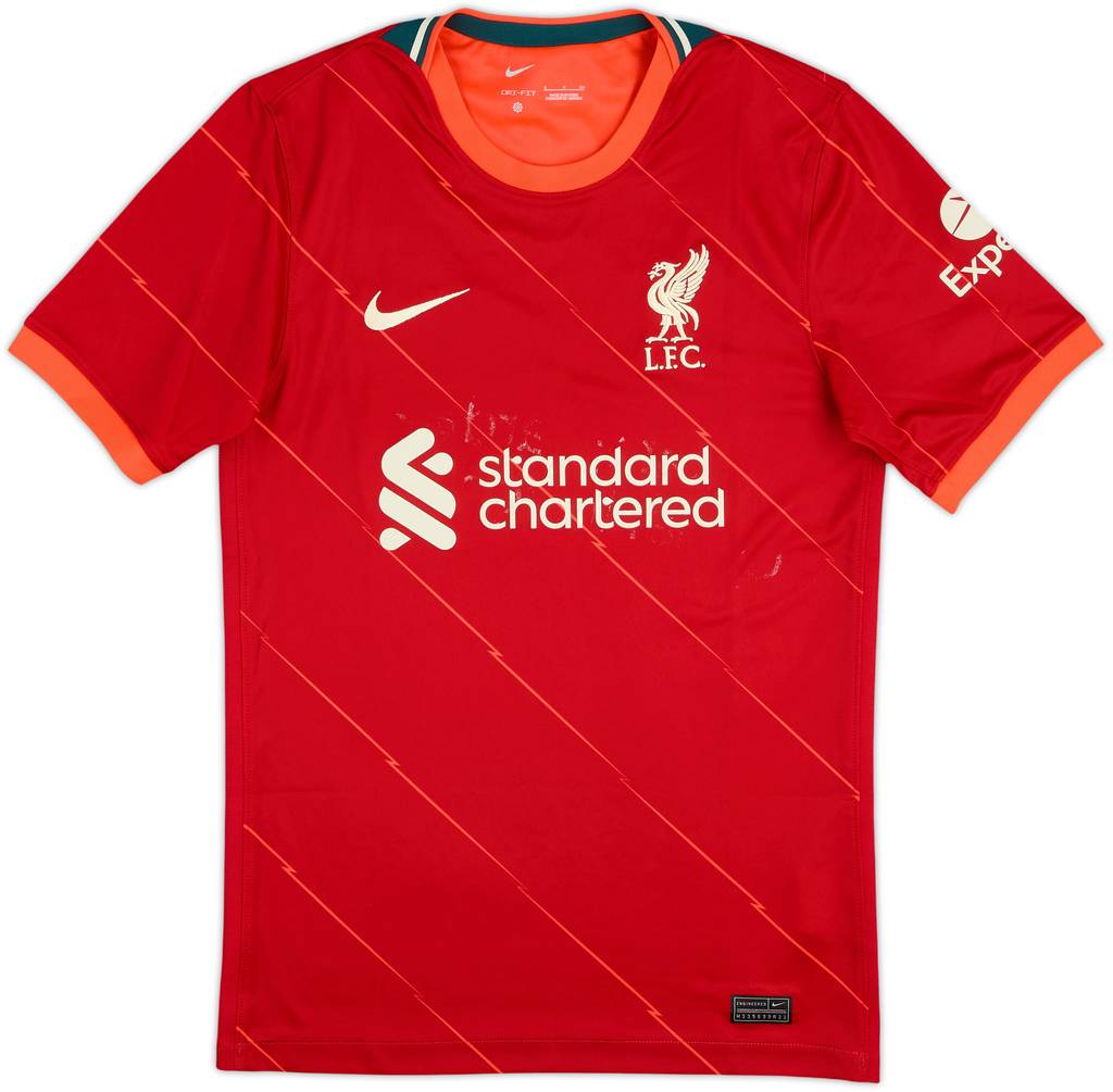 2021-22 Liverpool Home Shirt - 5/10 - (S)