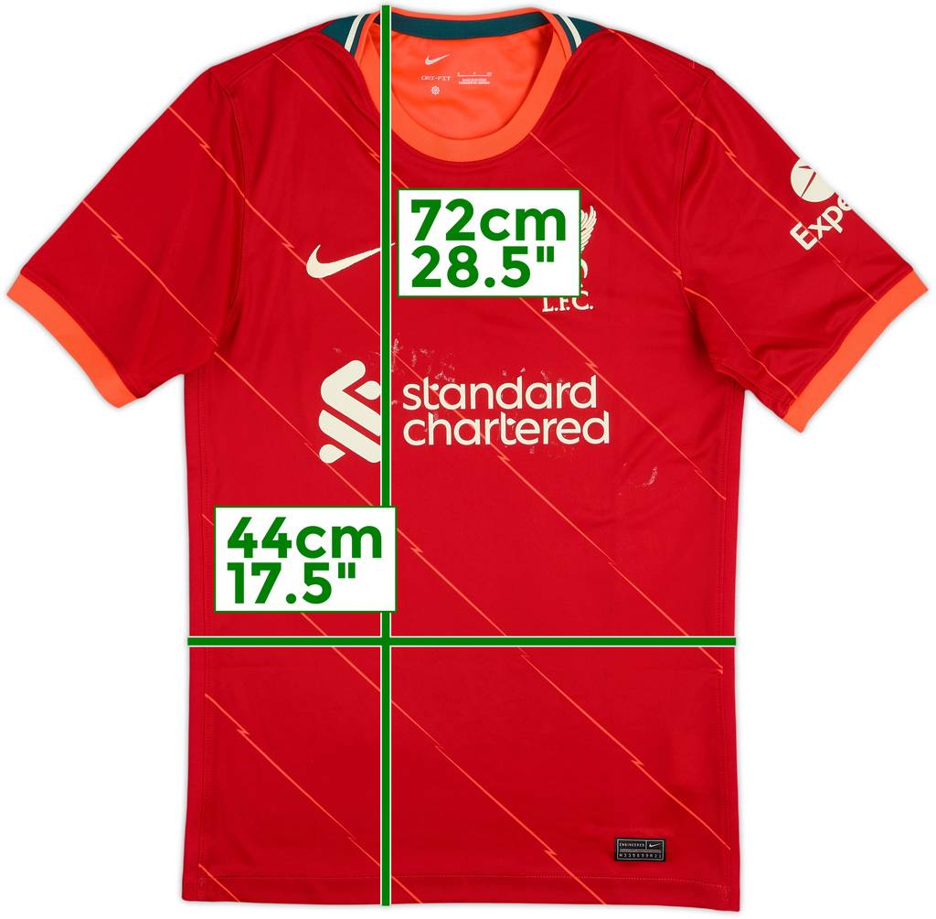 2021-22 Liverpool Home Shirt - 5/10 - (S)