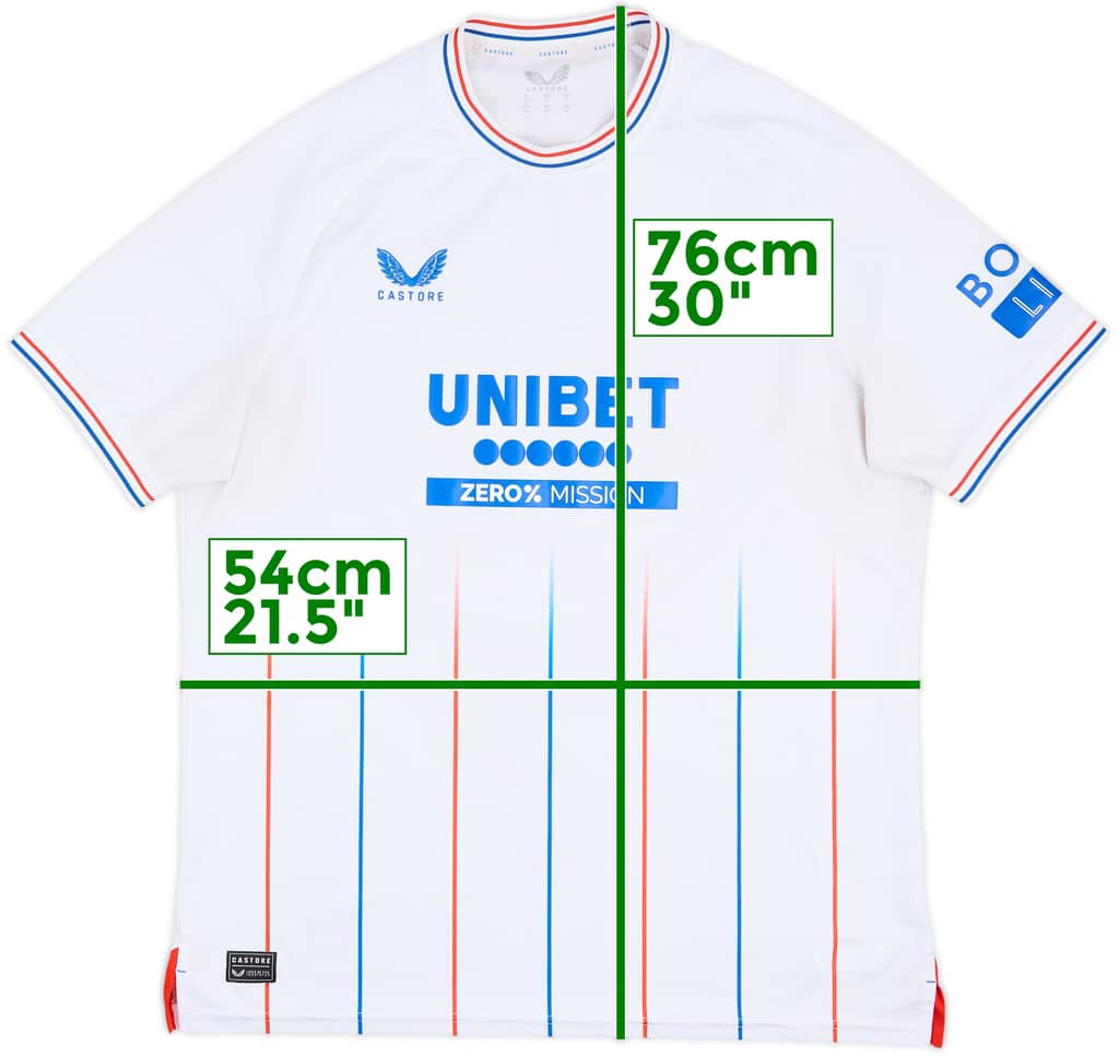 2023-24 Rangers Away Shirt - 5/10 - (XL)