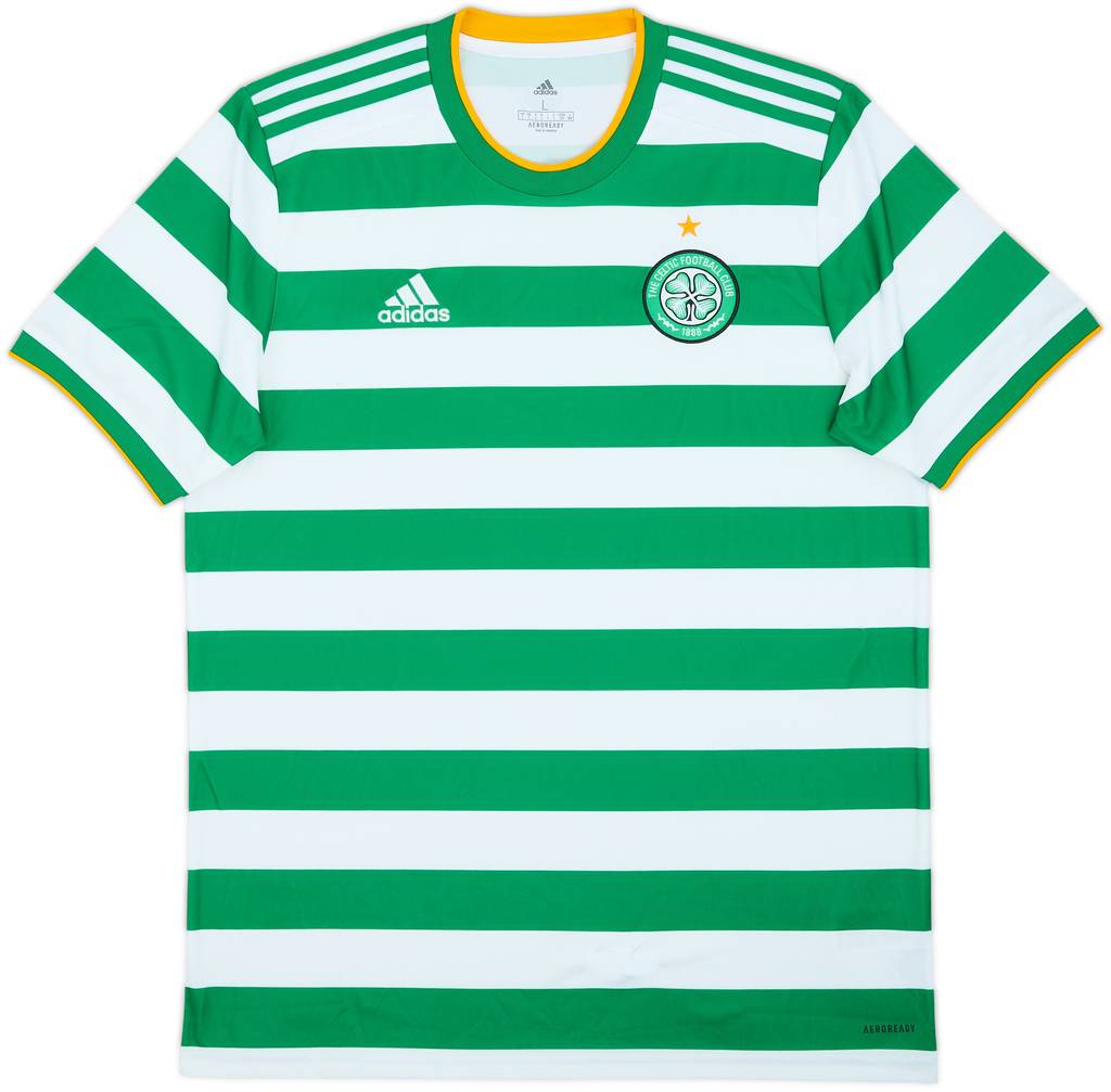 2020-21 Celtic Home Shirt - 8/10 - (L)