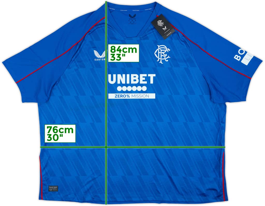 2024-25 Rangers Home Shirt (5XL)