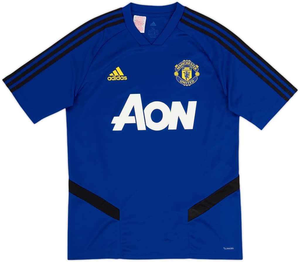 2019-20 Manchester United adidas Training Shirt - 8/10 - (XL.Boys)