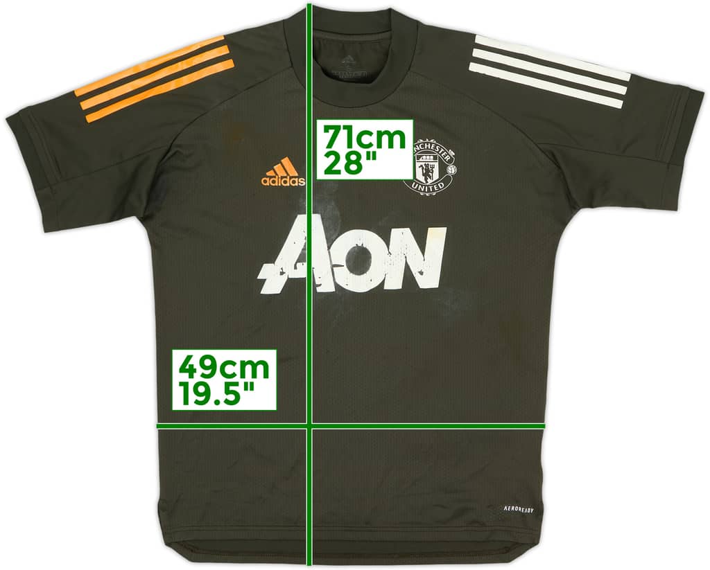 2020-21 Manchester United adidas Training Shirt - 4/10 - (S)