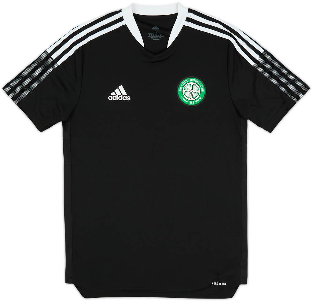 2021-22 Celtic adidas Training Shirt - 10/10 - (S)