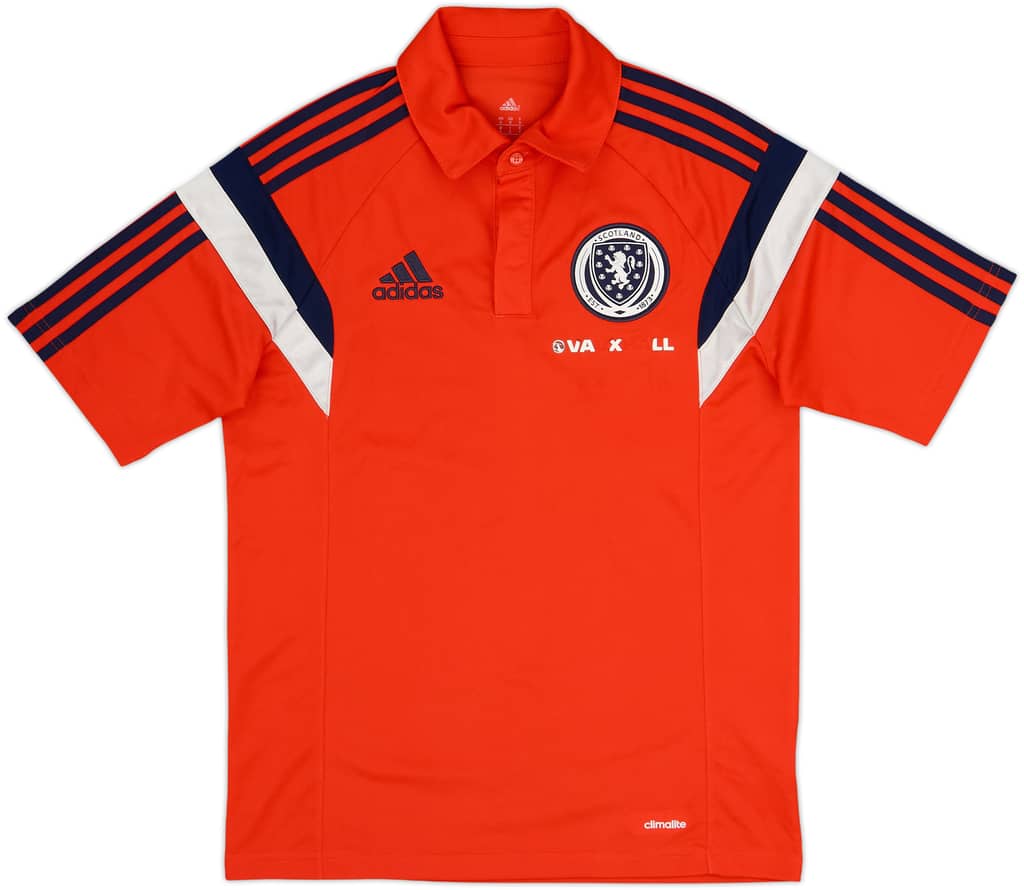 2014-15 Scotland adidas Polo Shirt - 4/10 - (S)