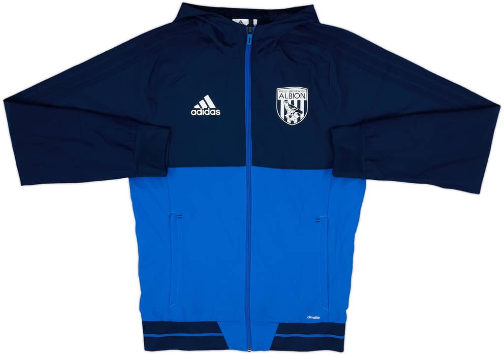 2017-18 West Brom adidas Hooded Track Jacket - 6/10 - (S)