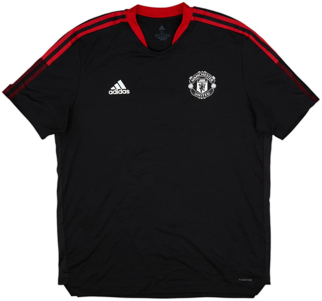 2021-22 Manchester United adidas Training Shirt - 9/10 - (XL)