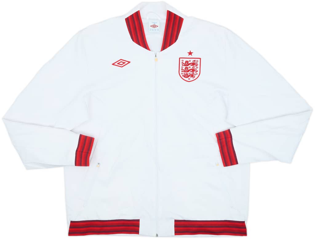 2010-11 England Umbro Track Jacket - 7/10 - (XXL)