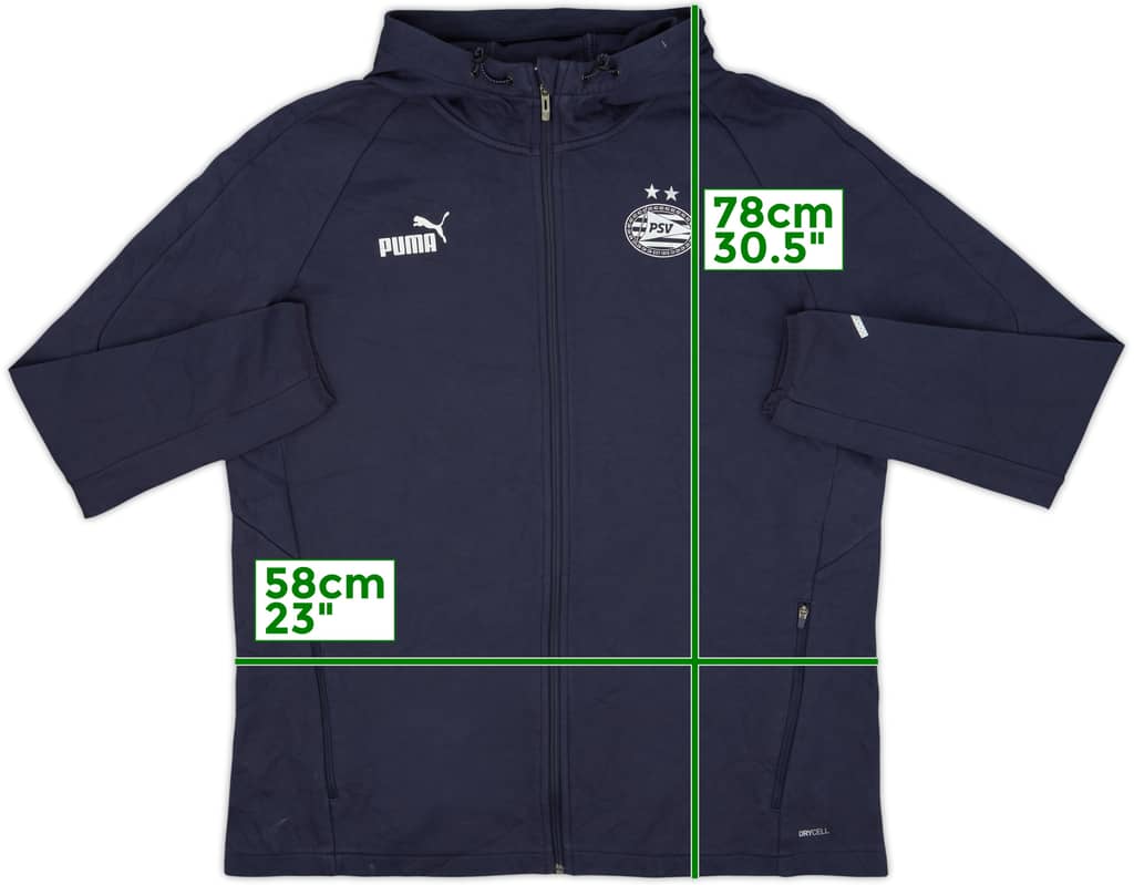 2022-23 PSV Puma Hooded Track Jacket - 8/10 - (XXL)