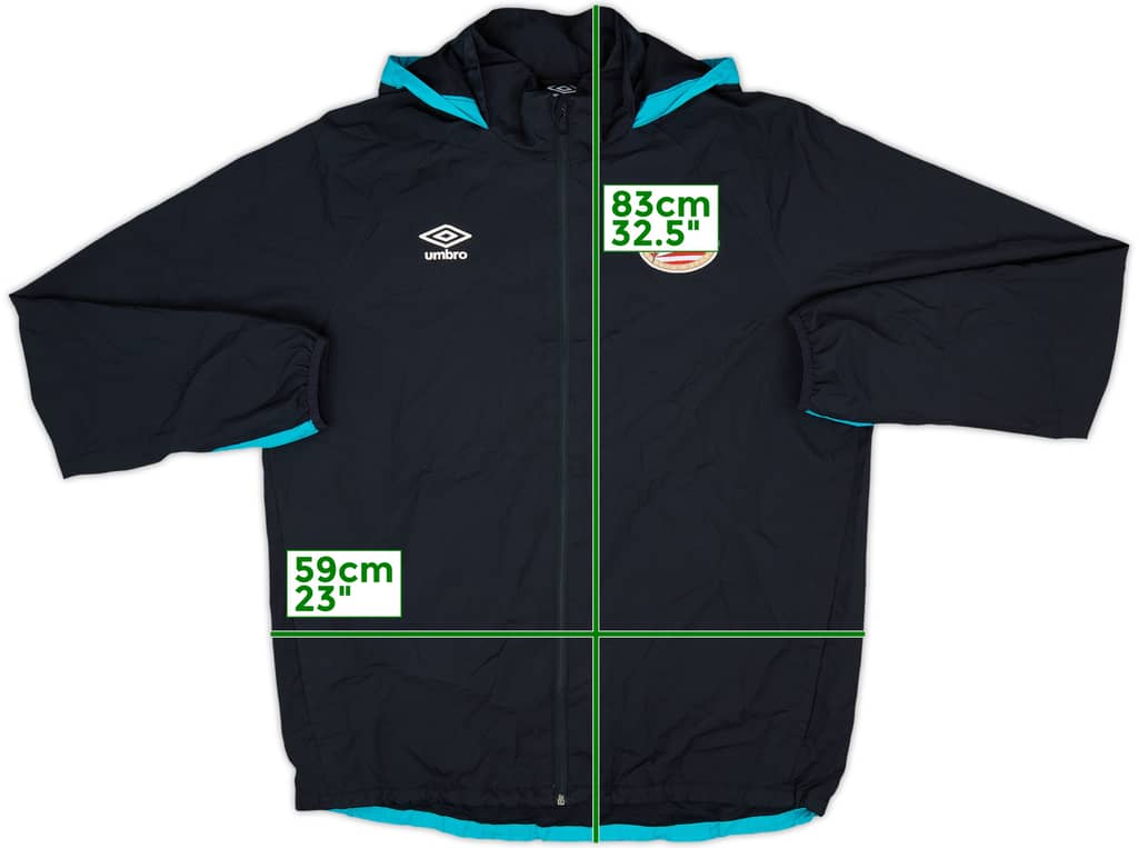 2016-17 PSV Umbro Hooded Track Jacket - 10/10 - (XL)