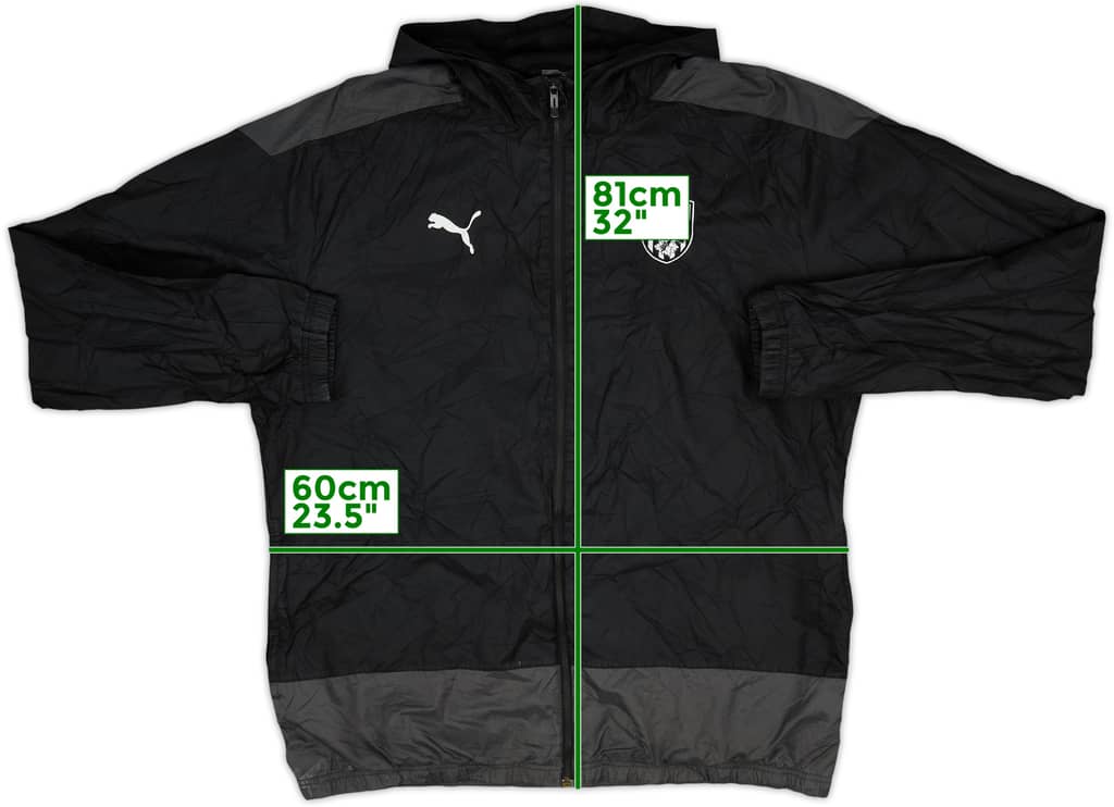 2020-21 West Brom Puma Hooded Rain Jacket - 7/10 - (XXL)