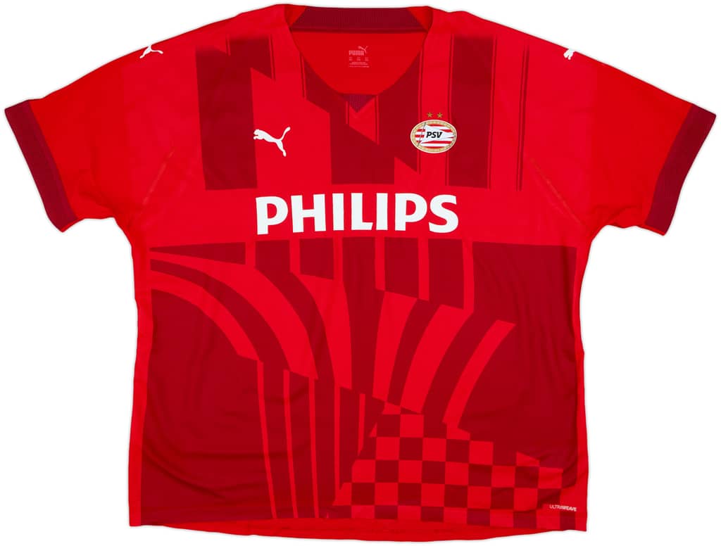2023-24 PSV Authentic 'Special Edition' Anniversary Shirt - 8/10 - (3XL)