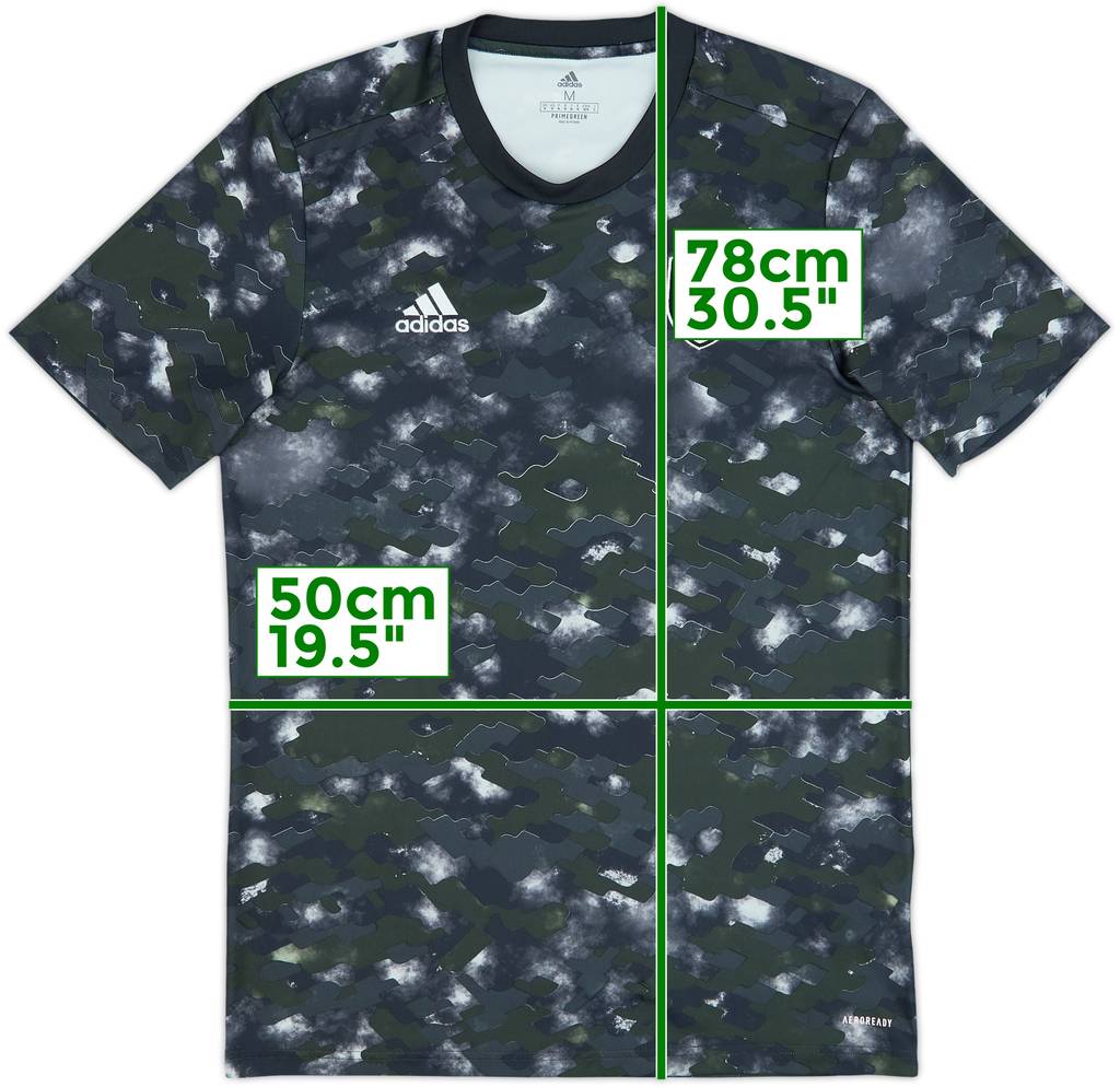 2021-22 Fulham adidas Training Shirt - 10/10 - (M)