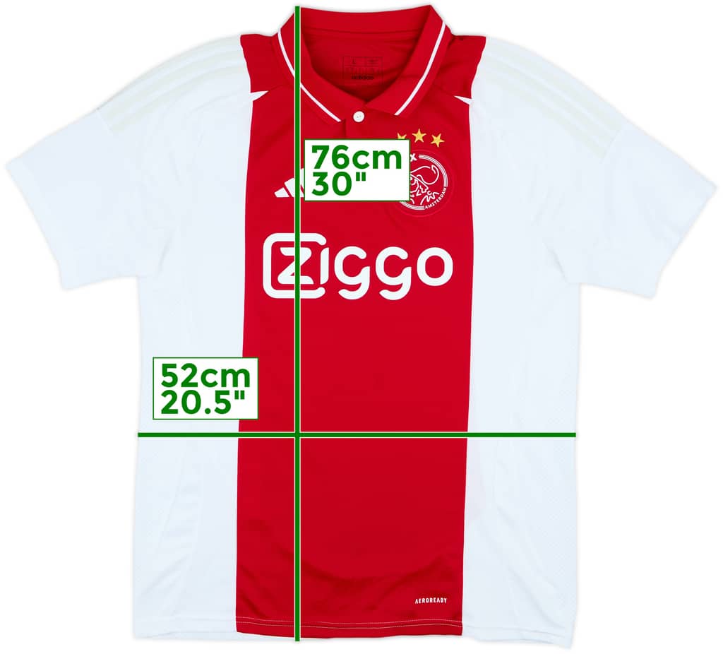 2024-25 Ajax Home Shirt - 10/10 - (L)