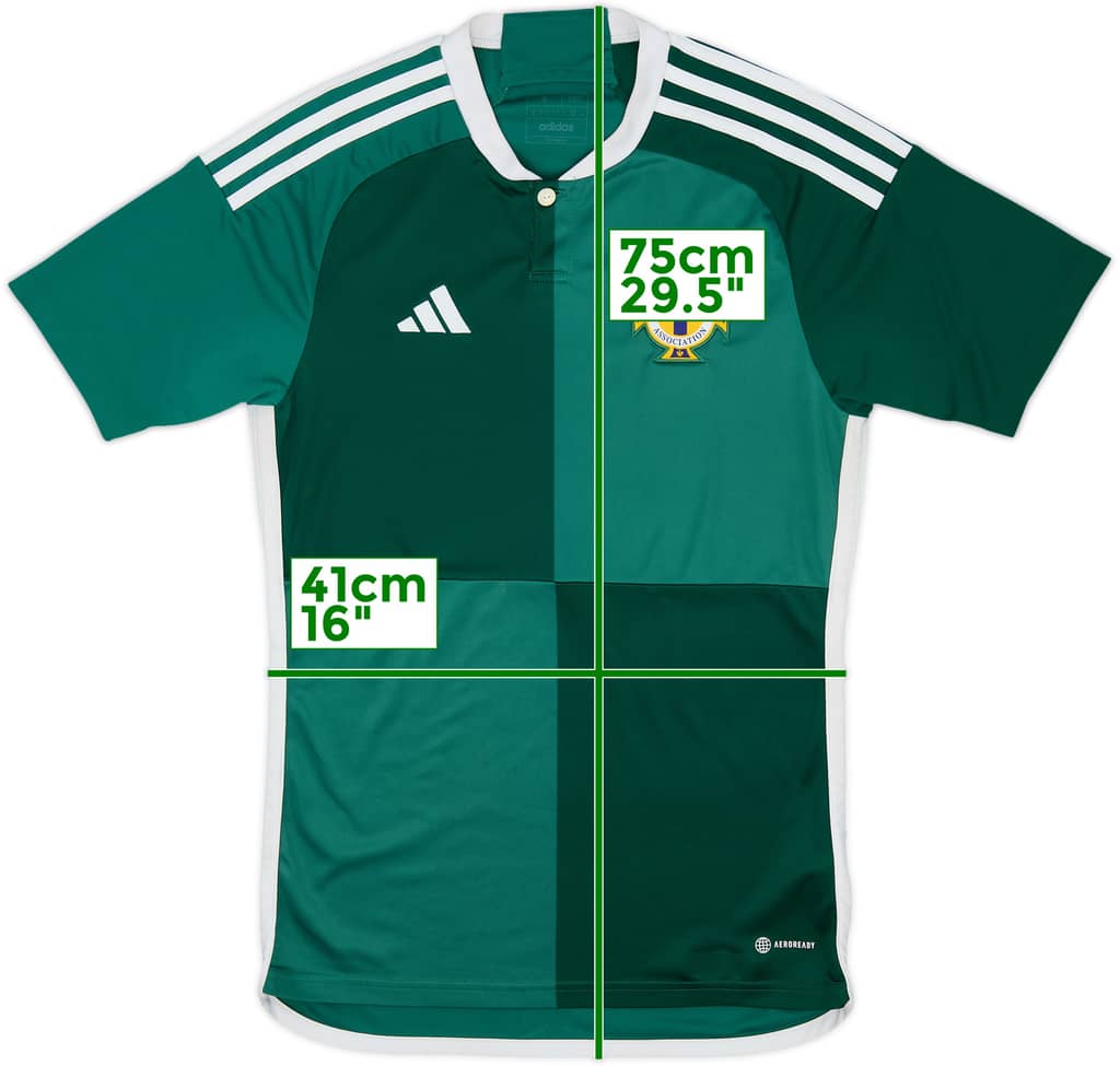 2022-24 Northern Ireland Home Shirt - 9/10 - (S)