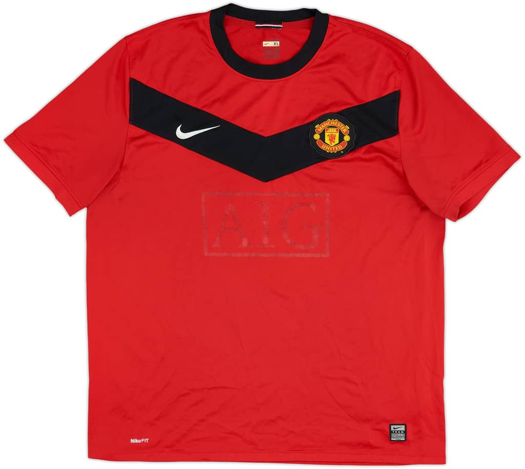 2009-10 Manchester United Home Shirt - 4/10 - (XL)