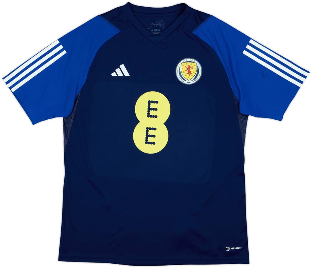 2022-23 Scotland adidas Training Shirt - 9/10 - (L)
