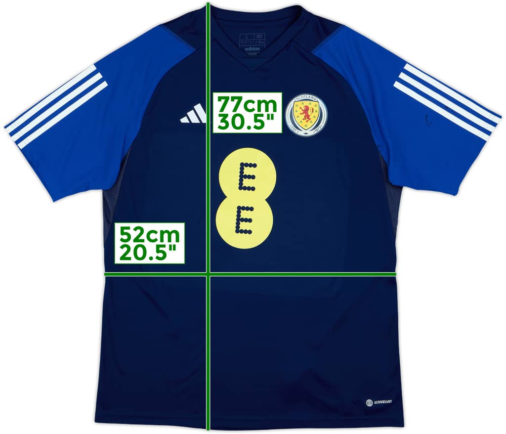 2022-23 Scotland adidas Training Shirt - 9/10 - (L)