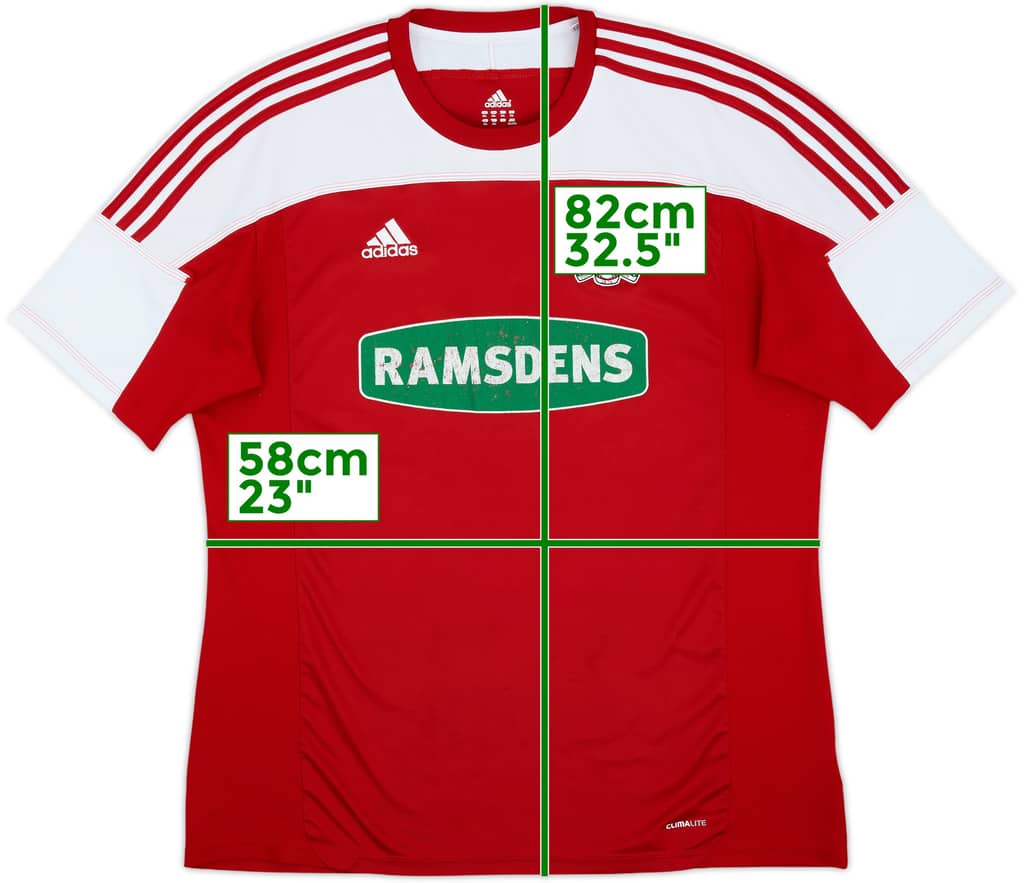 2011-12 Middlesbrough Home Shirt - 6/10 - (XXL)