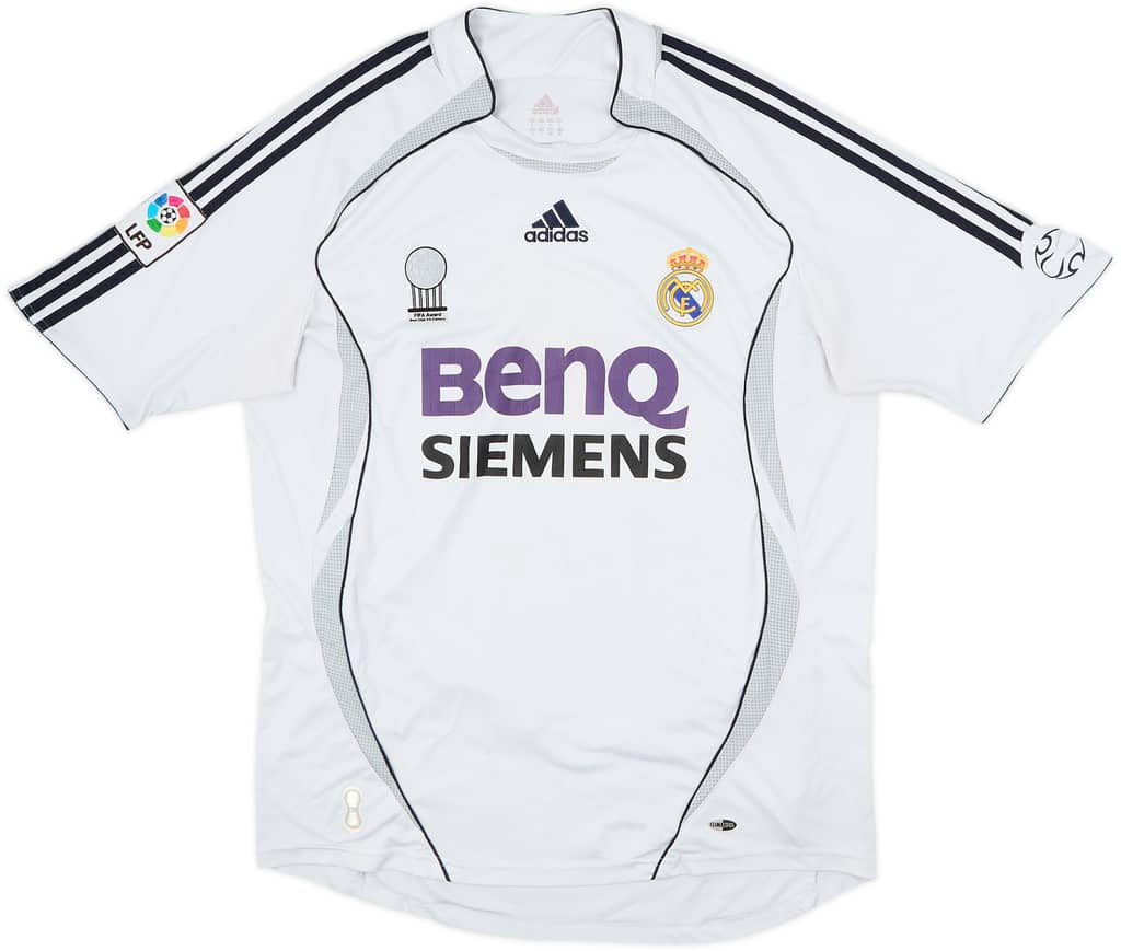 2006-07 Real Madrid Home Shirt - 5/10 - (L)