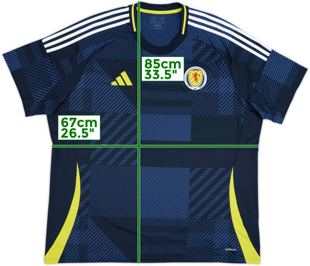2024-25 Scotland Home Shirt - 10/10 - (3XL)