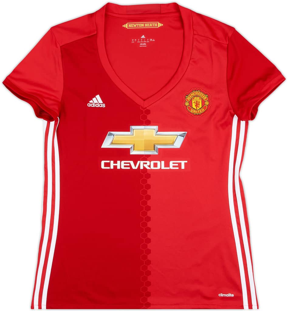 2016-17 Manchester United Home Shirt - 10/10 - (Women's L)