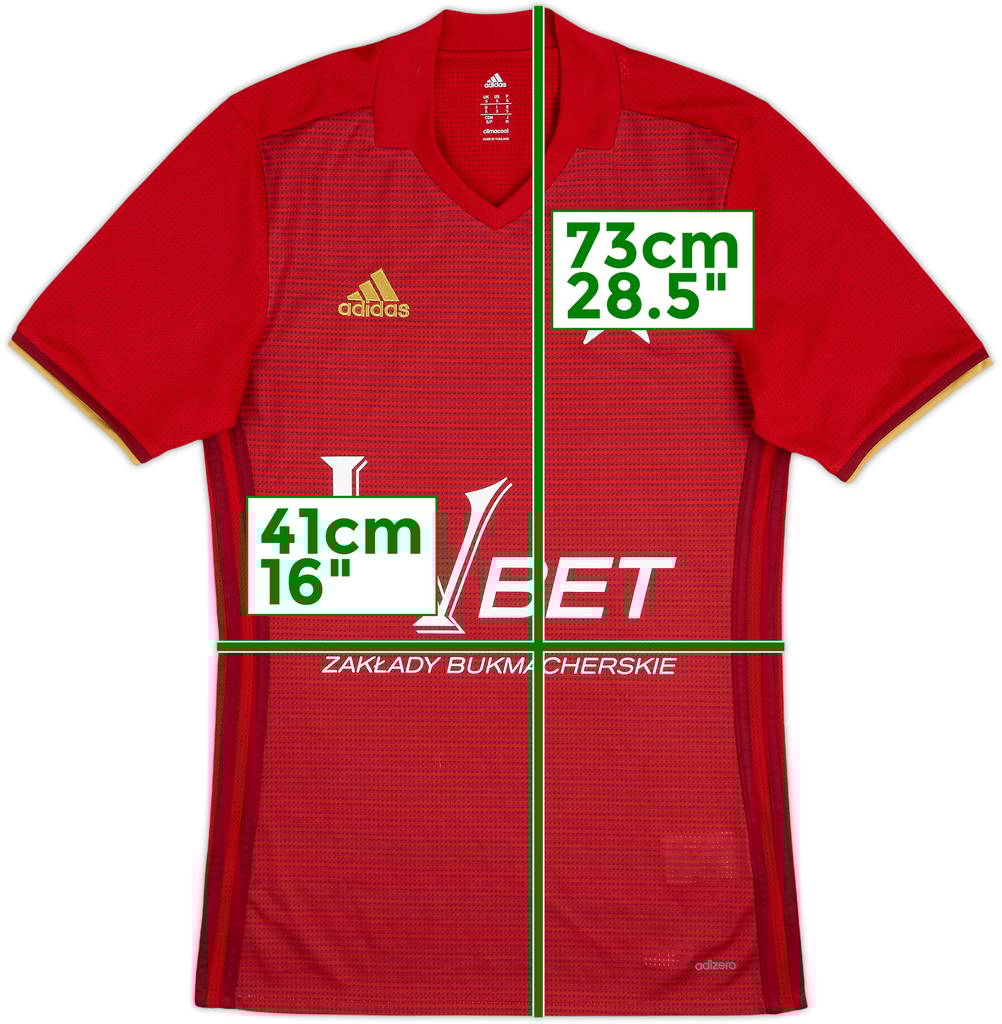 2016-18 Wisla Krakow Home Shirt - 10/10 - (S)