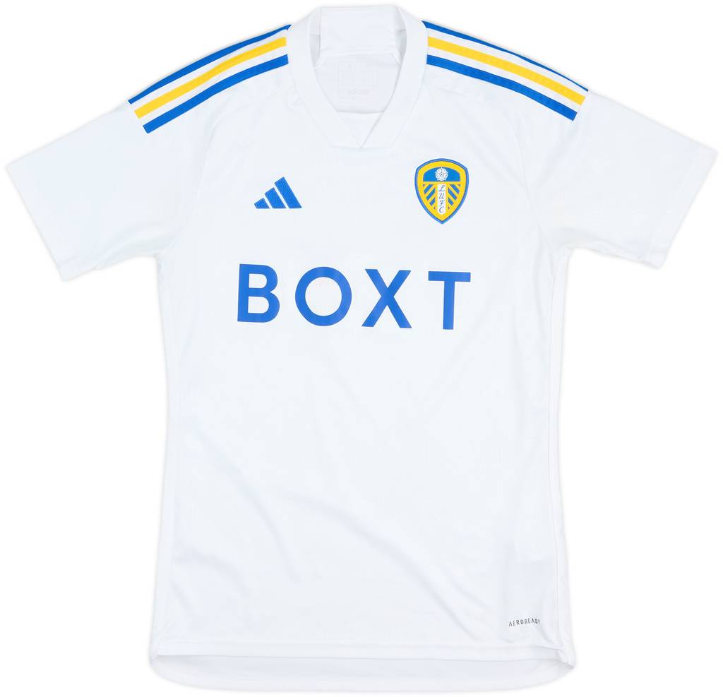 2023-24 Leeds United Home Shirt - 6/10 - (S)