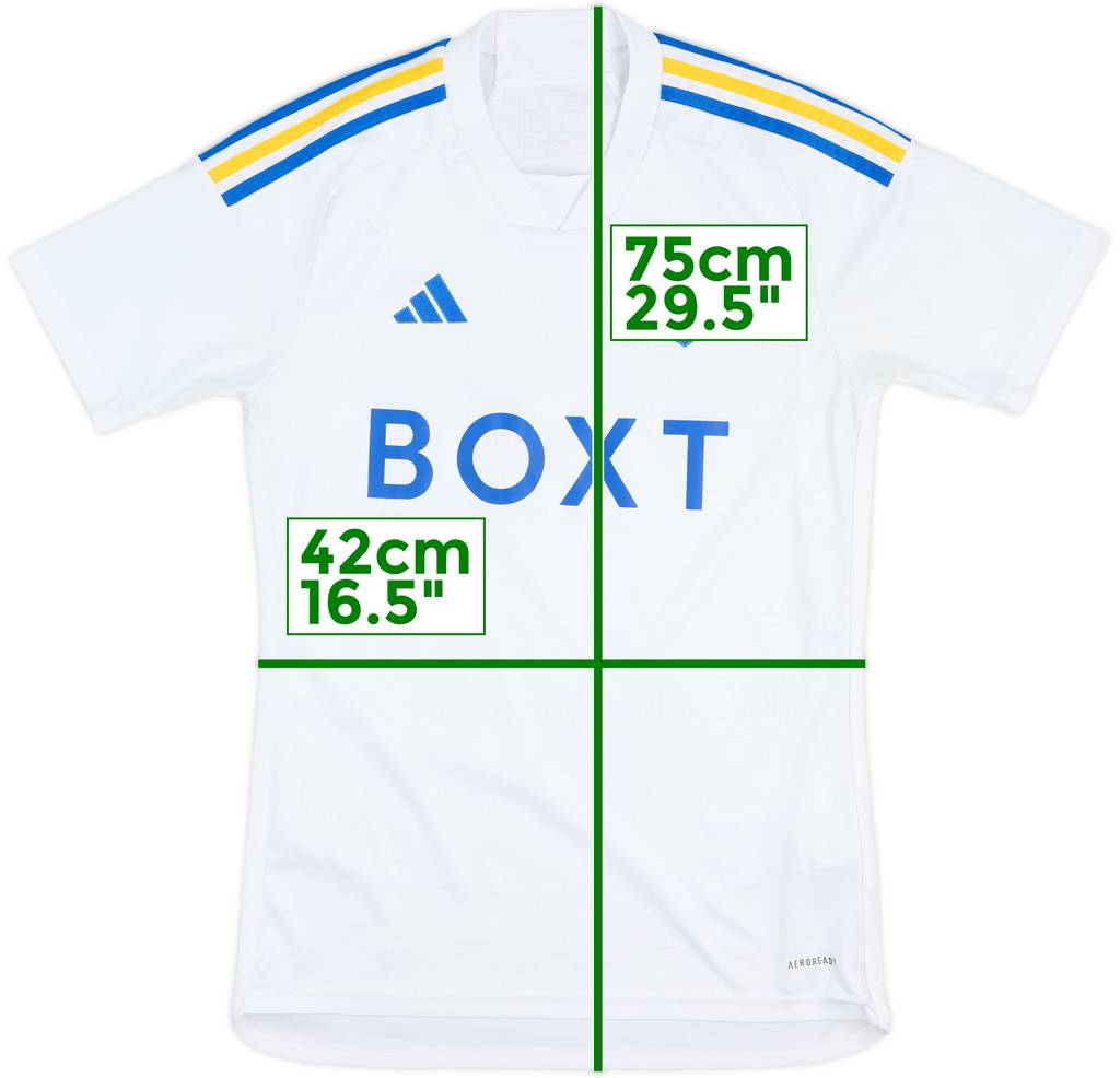 2023-24 Leeds United Home Shirt - 6/10 - (S)