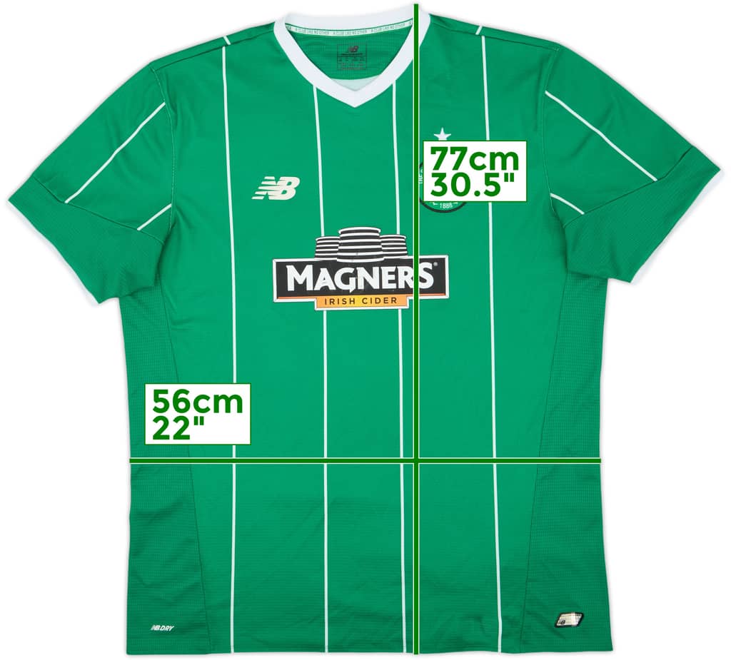 2015-16 Celtic Away Shirt - 6/10 - (XL)