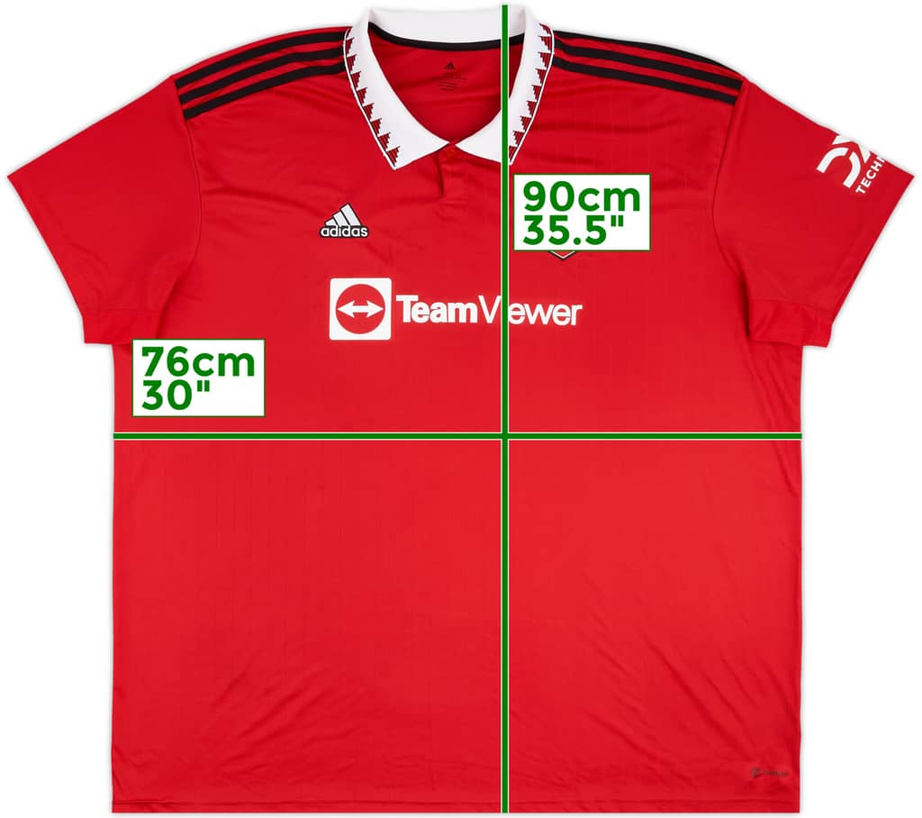 2022-23 Manchester United Home Shirt - 9/10 - (4XL)