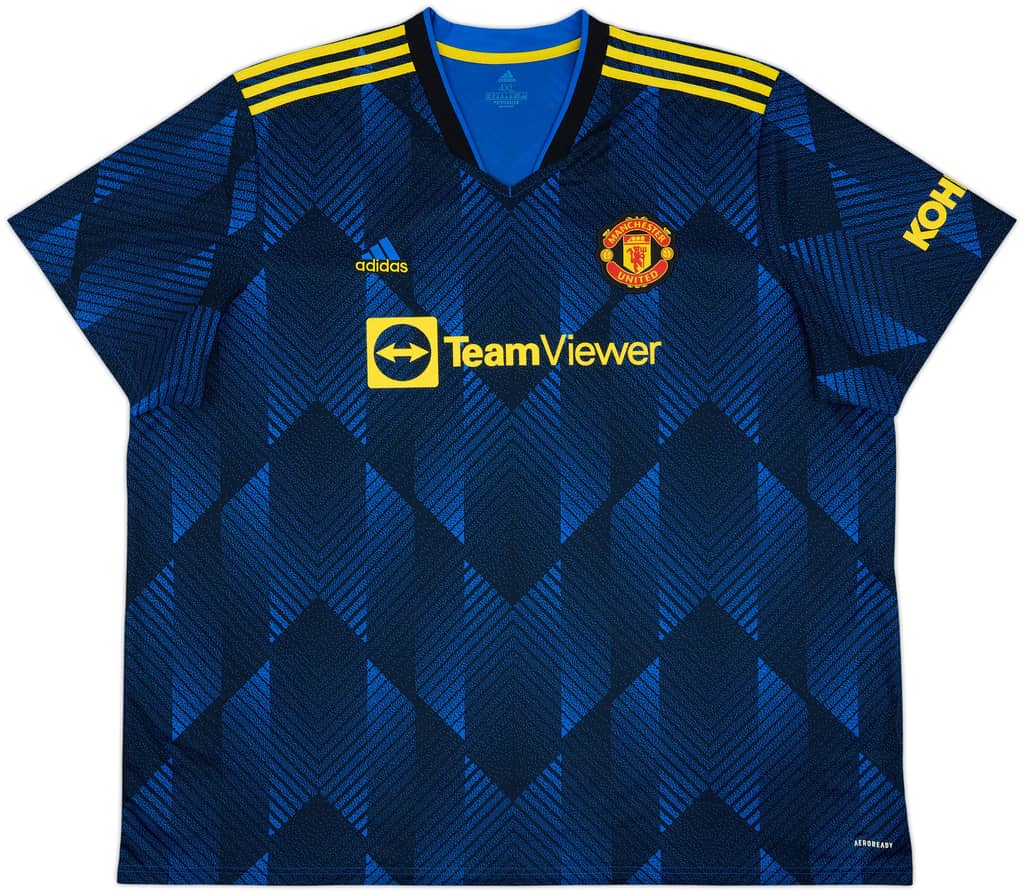 2021-22 Manchester United Third Shirt - 10/10 - (4XL)