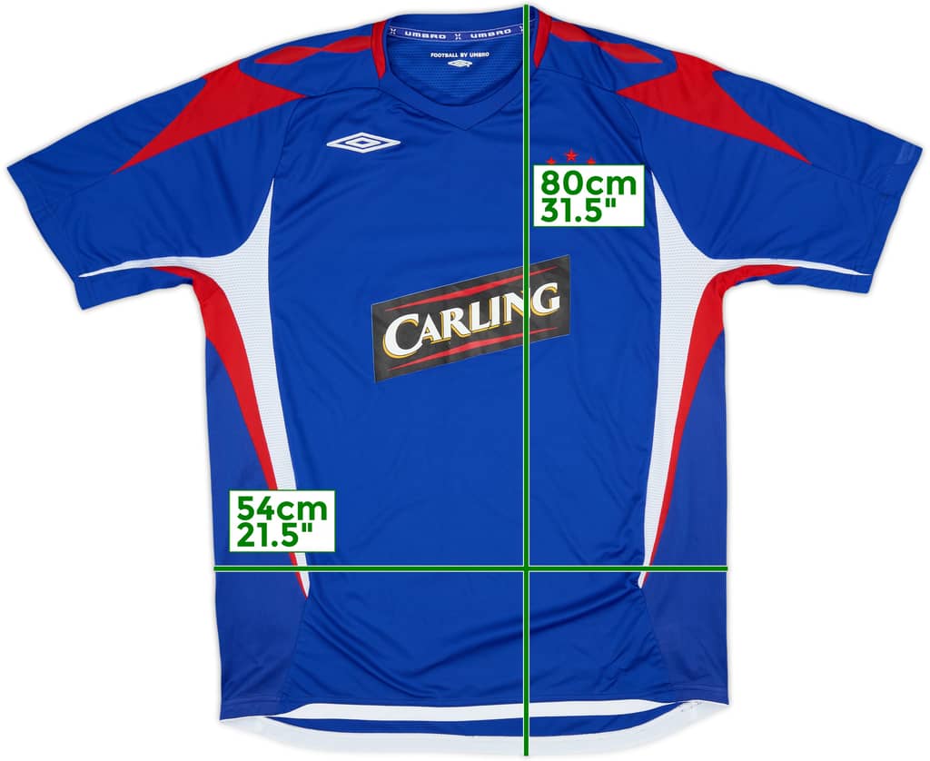 2008-09 Rangers Umbro Training Shirt - 8/10 - (XL)