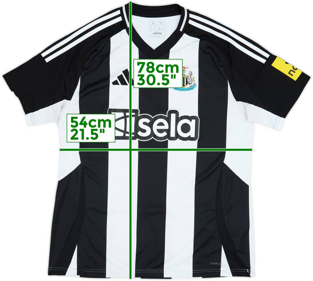 2024-25 Newcastle Home Shirt - 10/10 - (XL)