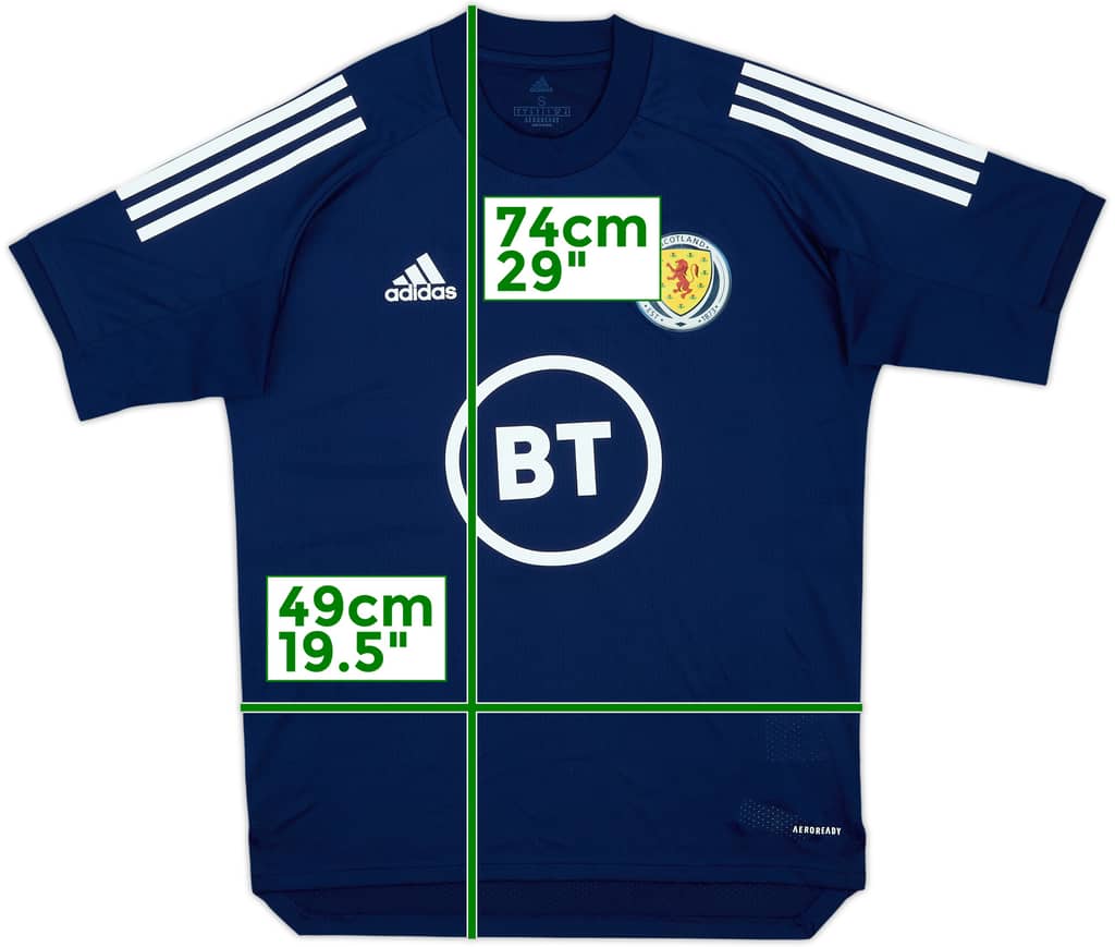 2019-20 Scotland adidas Training Shirt - 10/10 - (S)