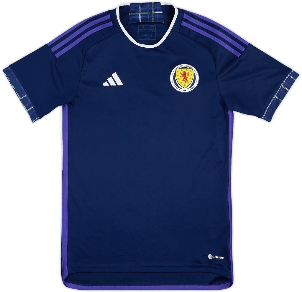 2022-23 Scotland Home Shirt - 9/10 - (S)