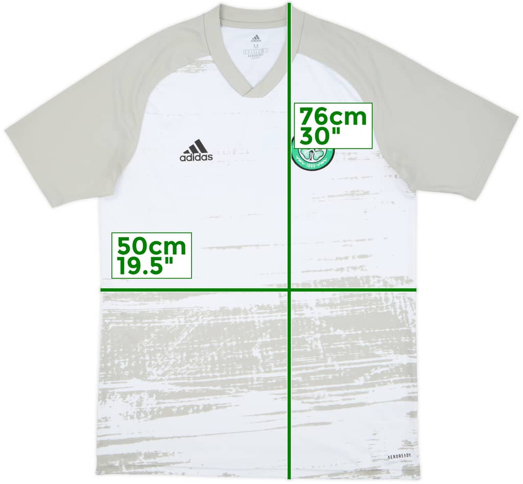 2020-21 Celtic adidas Training Shirt - 10/10 - (M)