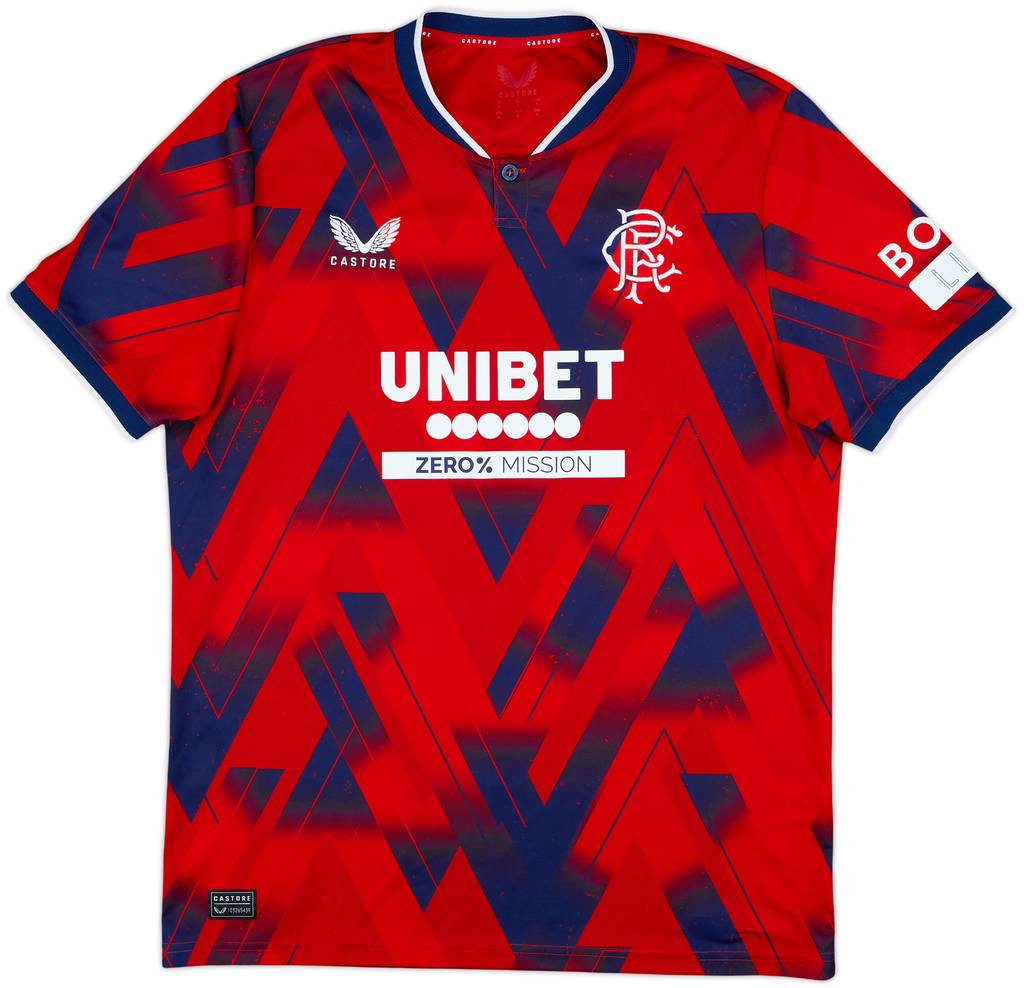 2023-24 Rangers Fourth Shirt - 9/10 - (L)