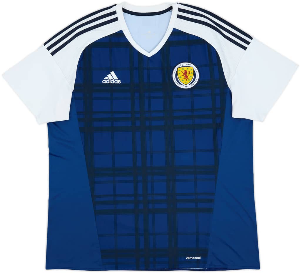2016-17 Scotland Home Shirt - 8/10 - (XL)