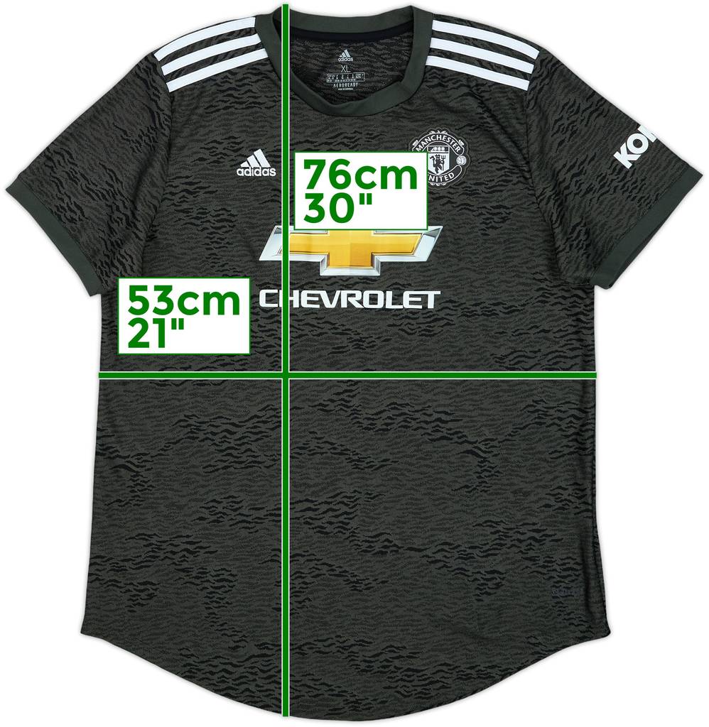 2020-21 Manchester United Away Shirt - 9/10 - (Women's XL)