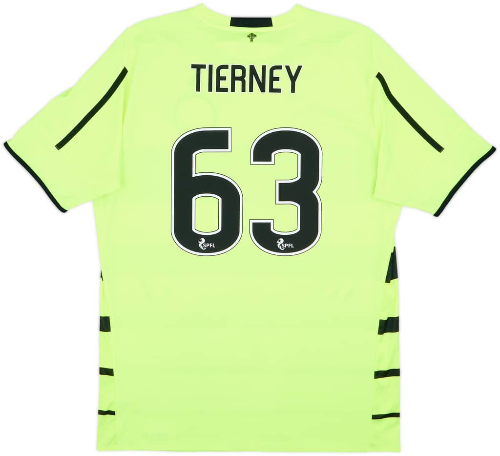 2015-16 Celtic Third Shirt Tierney #63