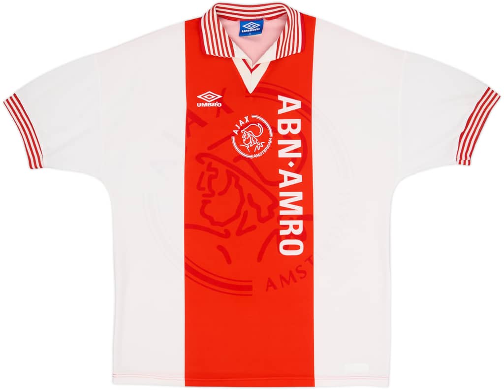 1995-96 Ajax Camiseta Local - 10/10 - (XL)